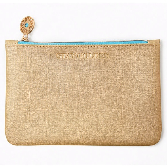 Ipsy makeup bag- gold - Picture 1 of 1